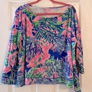 Lilly Pulitzer Lightweight Sweater/Poncho - S/M